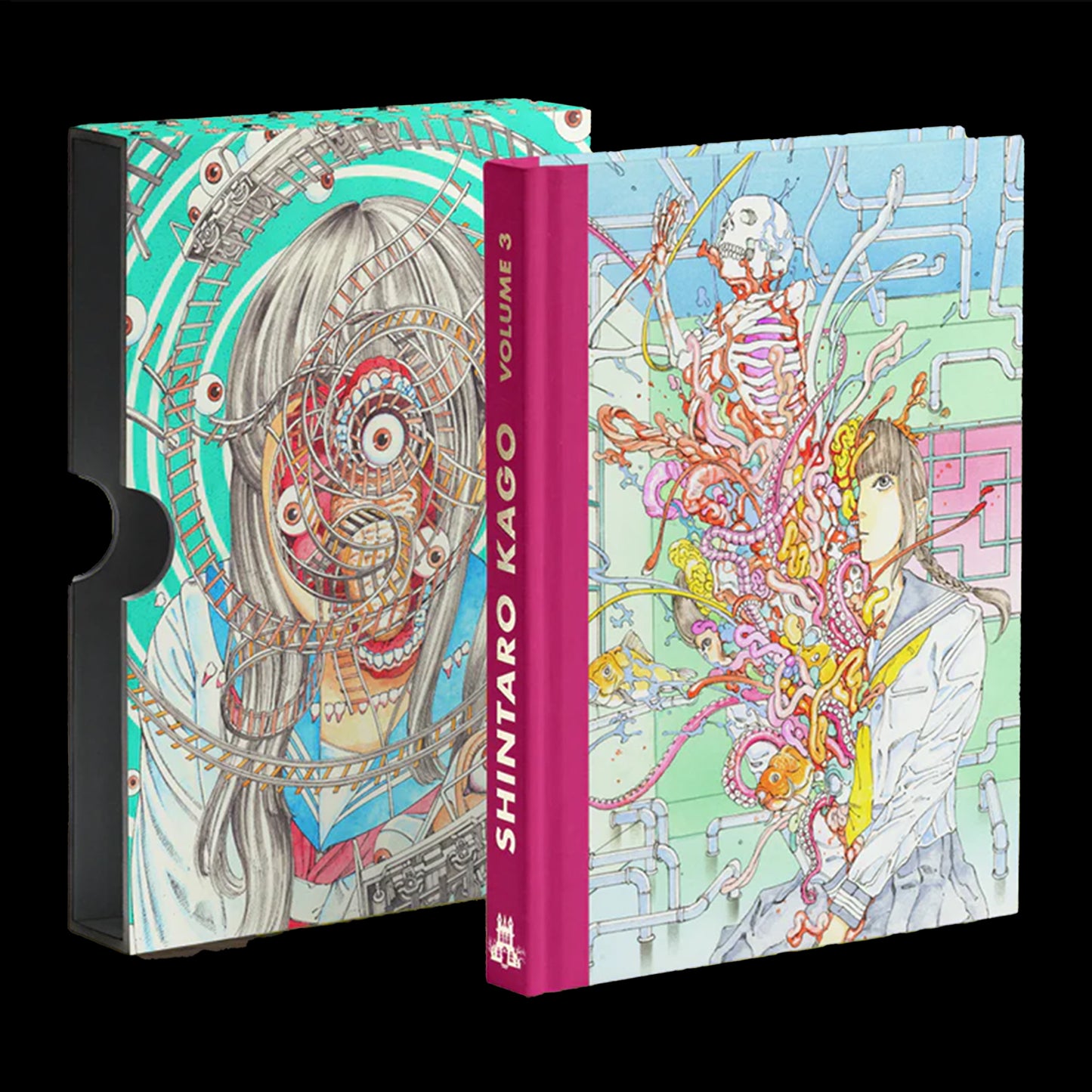 Shintaro Kago : Artbook Vol. 3 (599 COPIES LIMITED EDITION - 50 EXCLUSIVE PAGES + CARDBOARD SLIPCASE))