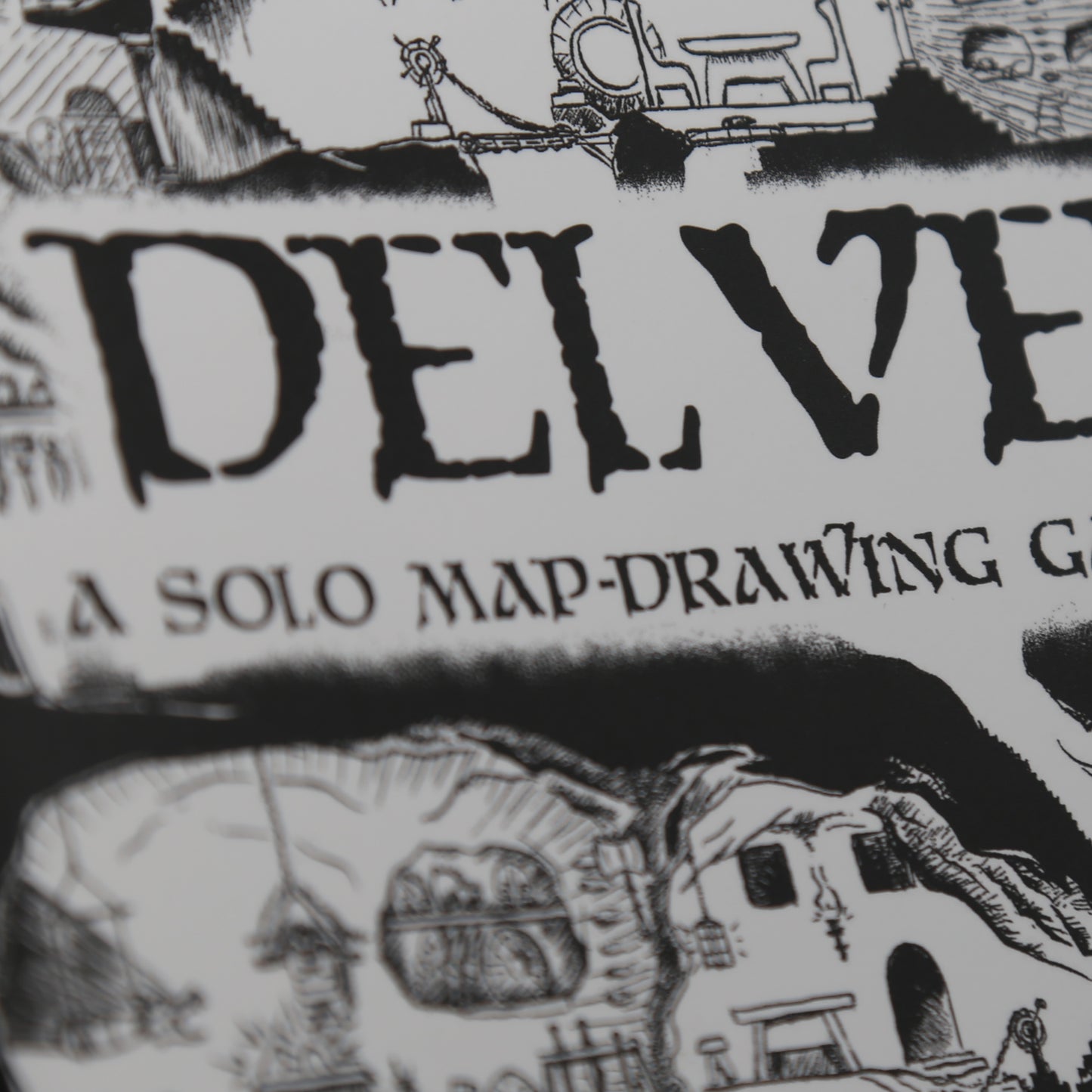 DELVE: A Solo Map Drawing Game