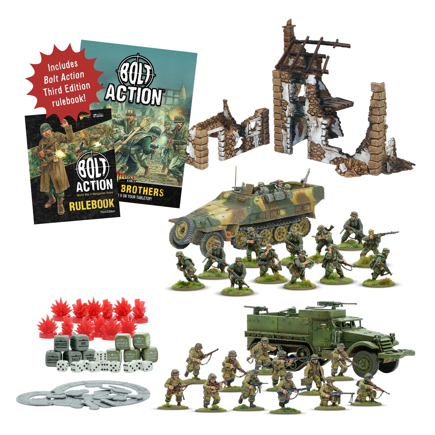 Bolt Action 3 Starter Set: Band of Brothers