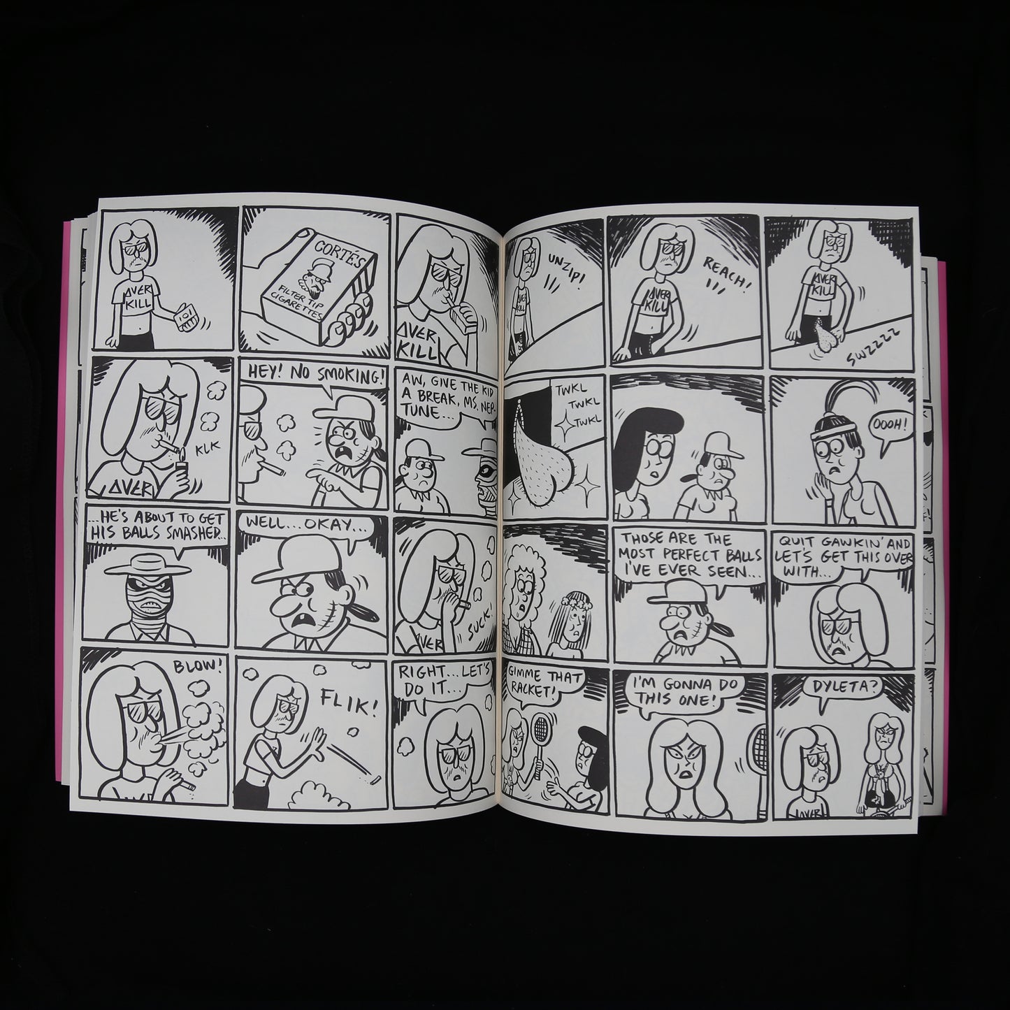 A tale of terror issue four: Campground Sl@t by Johnny Ryan