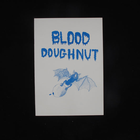 Blood Doughnut - Riso printed vampire comic