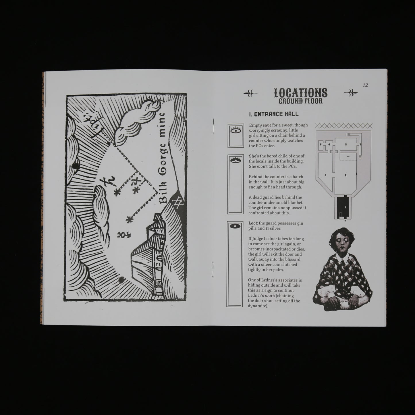 Fire in the Gorge by Alfred Valley