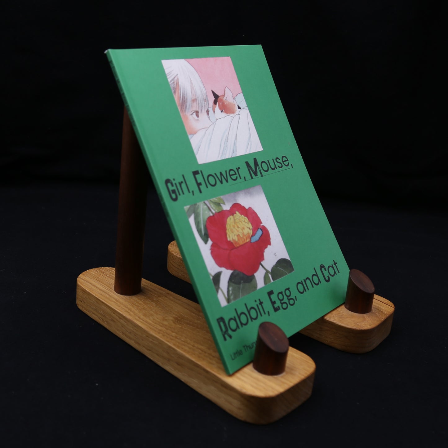 Girl, Flower, Mouse, Rabbit, Egg, and Cat