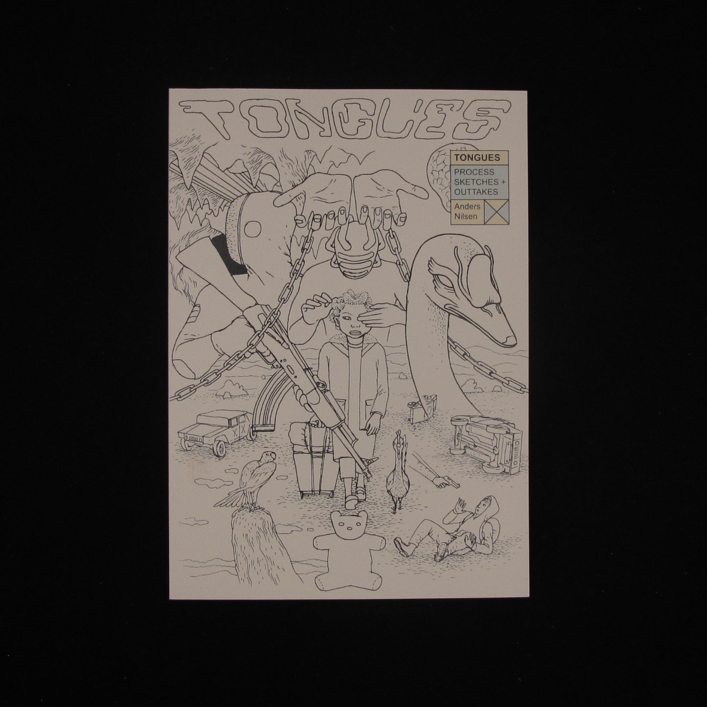Tongues Process Sketches + Outtakes by Anders Nilsen