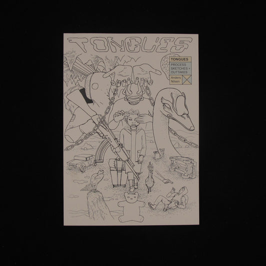 Tongues Process Sketches + Outtakes by Anders Nilsen