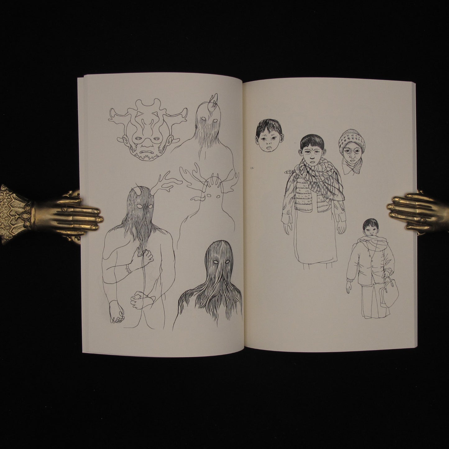 Tongues Process Sketches + Outtakes by Anders Nilsen