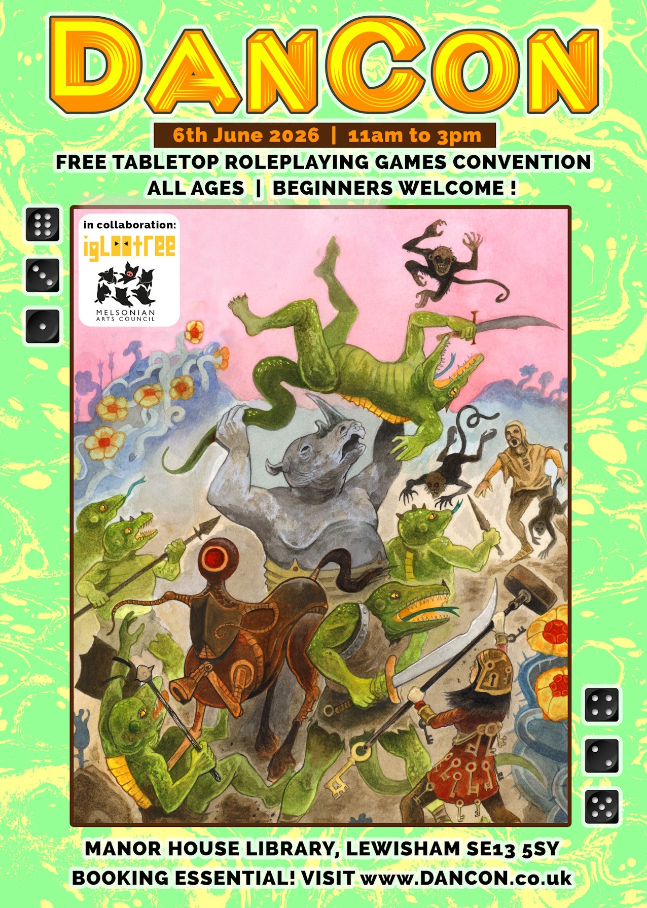 DanCon Gaming Convention Ticket