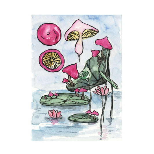 Fungi of the Far Realms - Water Lily Webcap