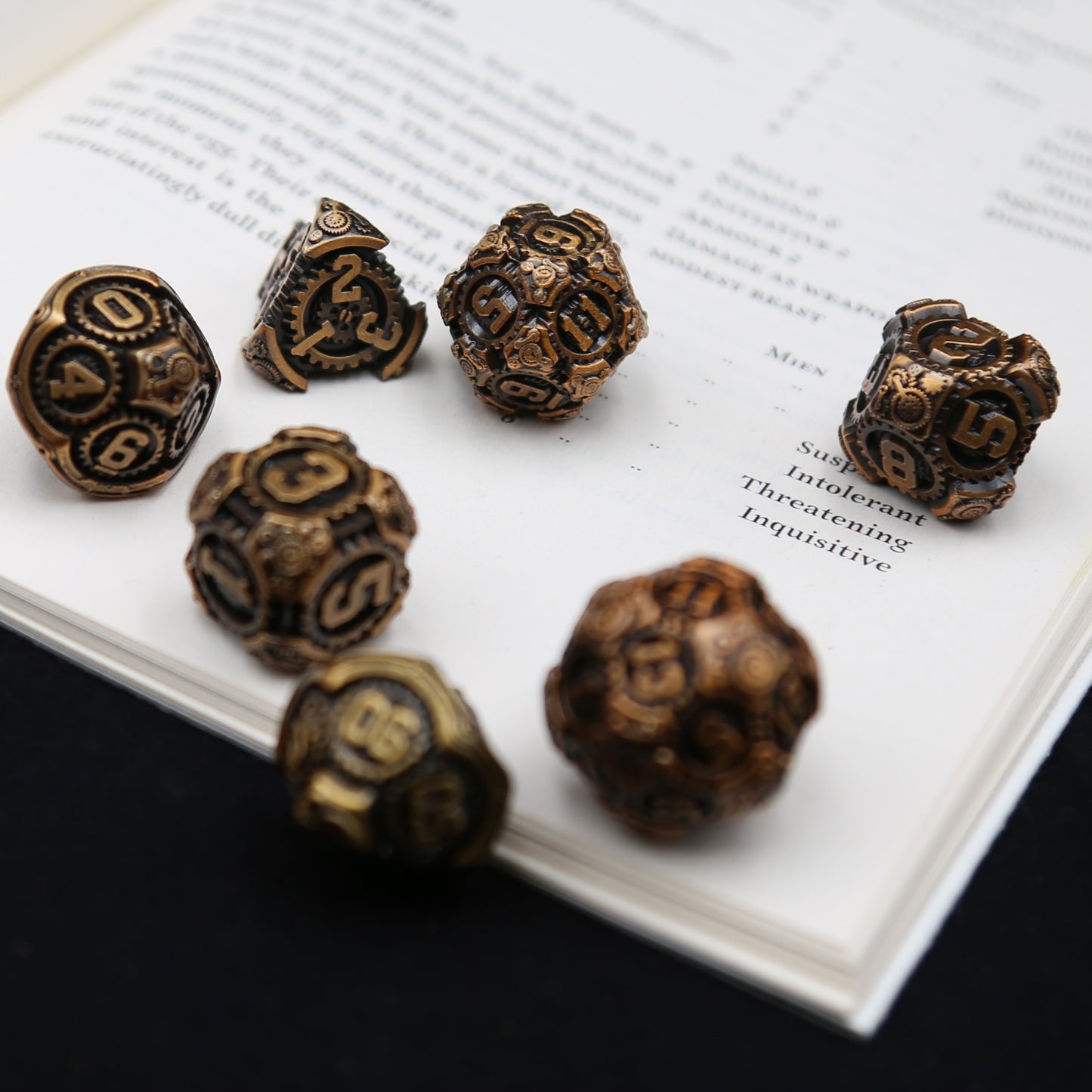 Heavy Metal Dice Set