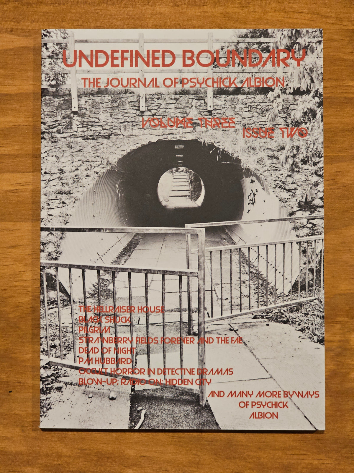 Undefined Boundary: The Journal of Psychick Albion Volume 3/Issue 2