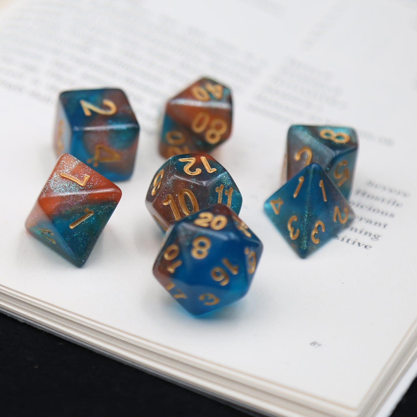 Star set of dice