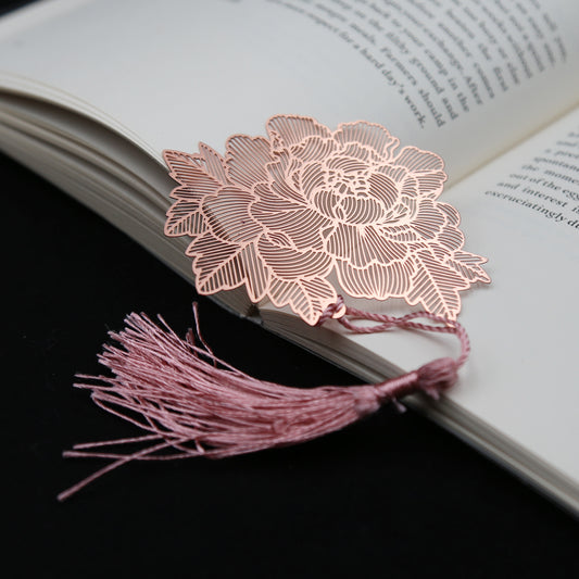 Metal Flower Bookmarks