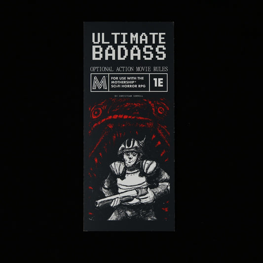 Ultimate Badass - Action Movie Rules Pamphlet by Christian Sorrell